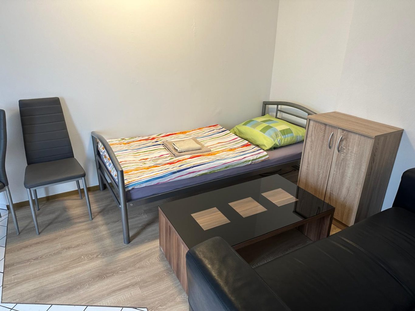 Wohnen mit optionalem zusätzlichen Bett